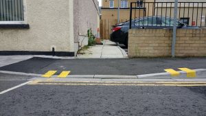 Everyday access dropped kerbs
