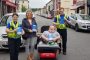 Accessible News, South Wales Police and RCT Disability Forum meeting drivers in Aberdare Town Centre