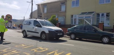 A picture of RCT Parking Enforcement Van